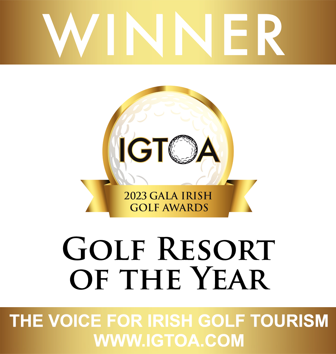 igtoa award druids glen logo